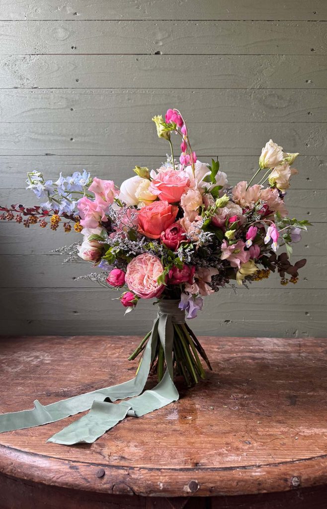 Vacker blomsterbukett