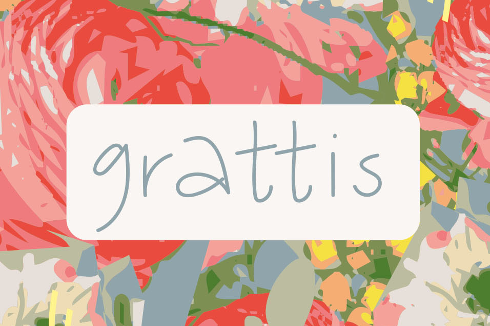 Hälsningskort Grattis