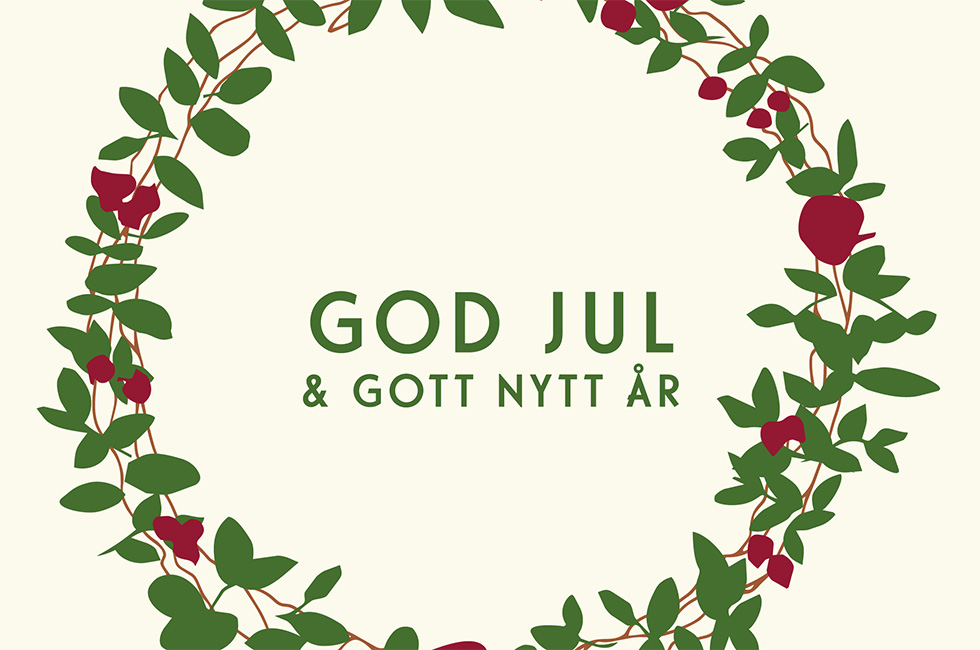 Mönsterkollektionen Välkommen hem till jul